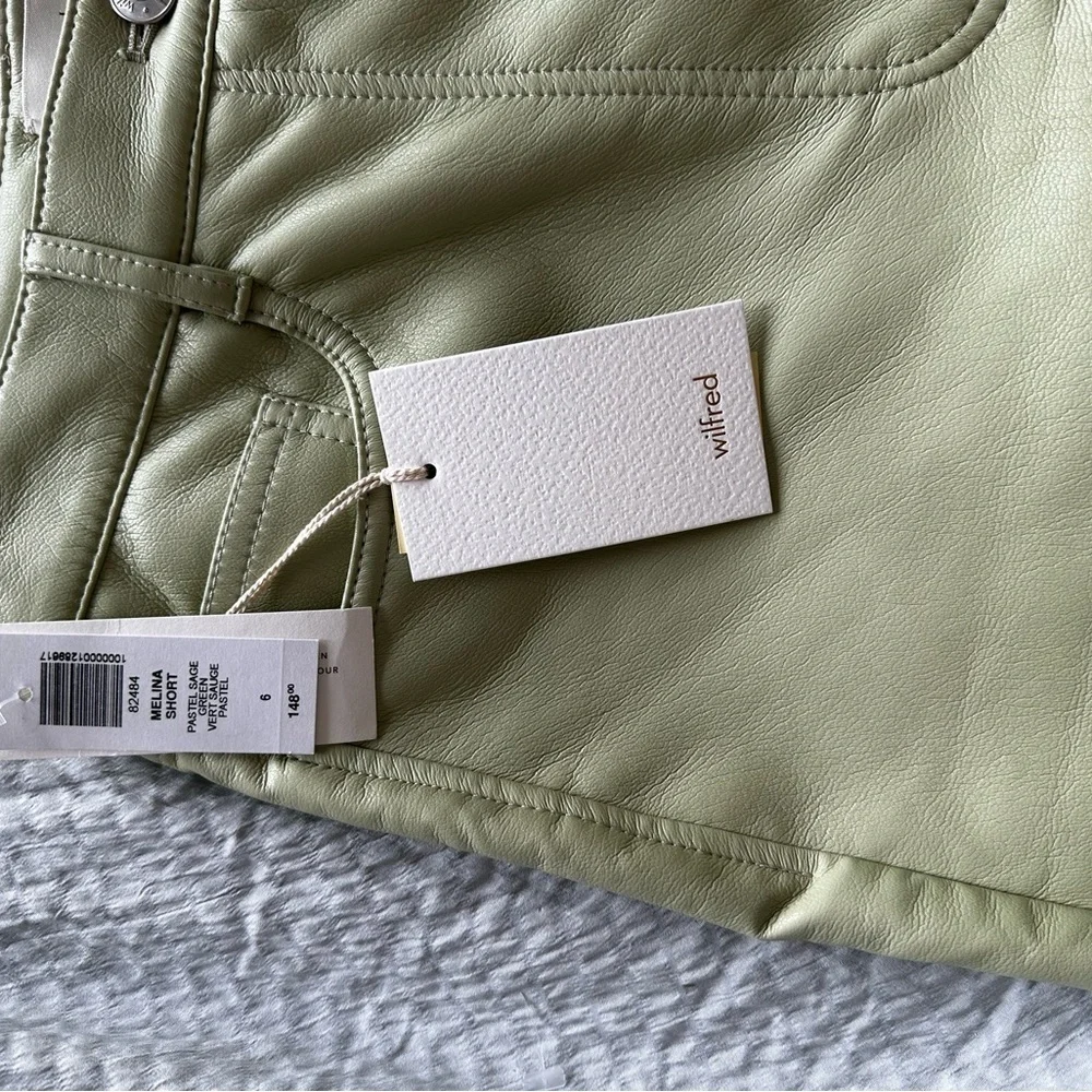 BNWT MELINA HIGH RISE SAGE GREEN PANTS - Picture 2 of 9